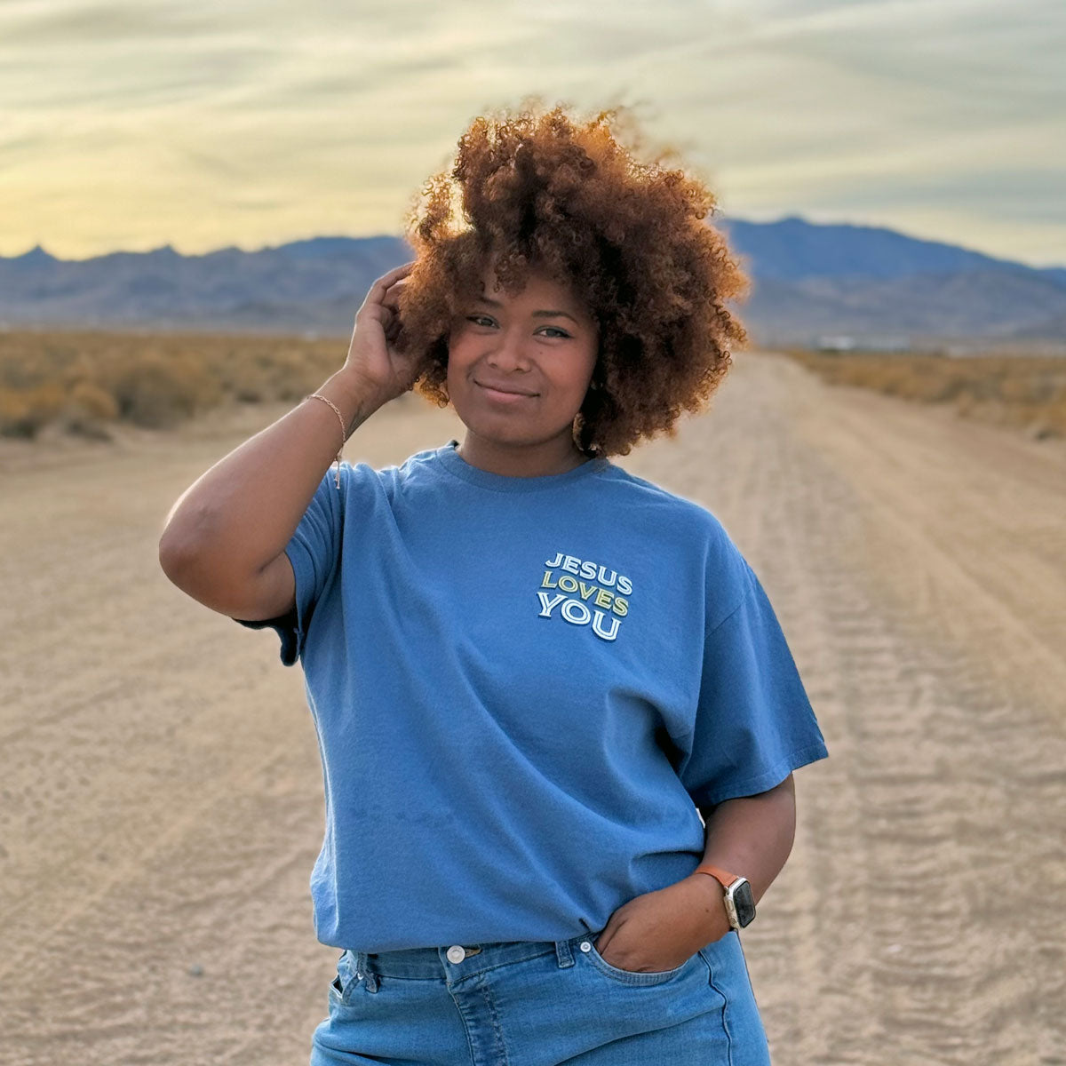 Venture Goods Jesus Loves You Christian T-Shirt – Faith & Love Collection - Image 7