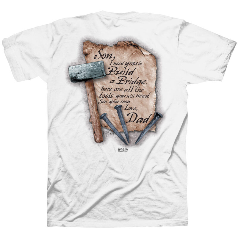 Venture Goods Kerusso Christian T-Shirt "The Bridge" – Inspirational Faith Shirt