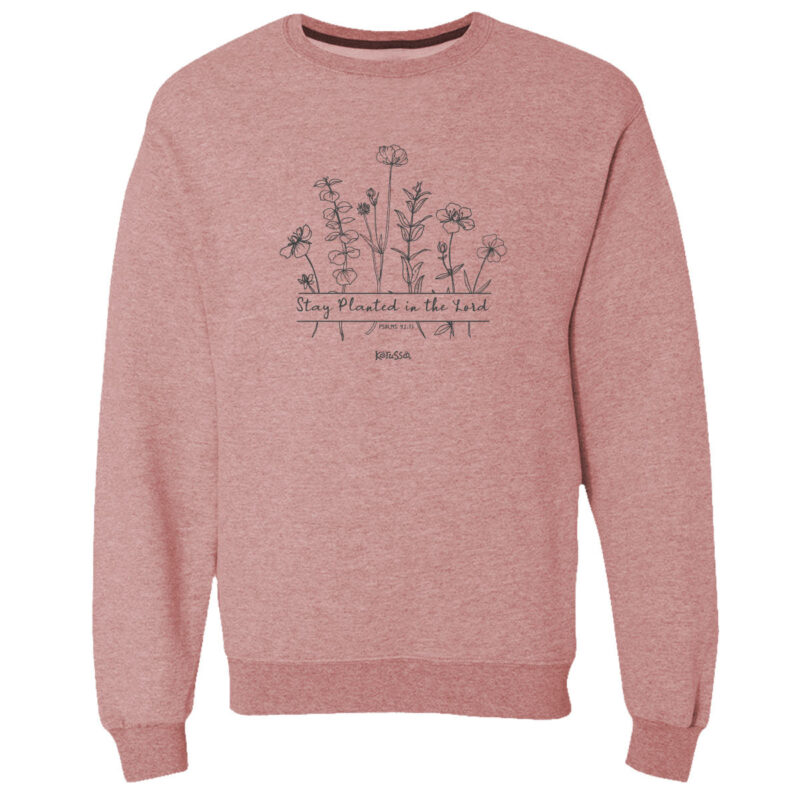 Venture Goods Women’s Planted Sweatshirt – Rooted in Faith Collection