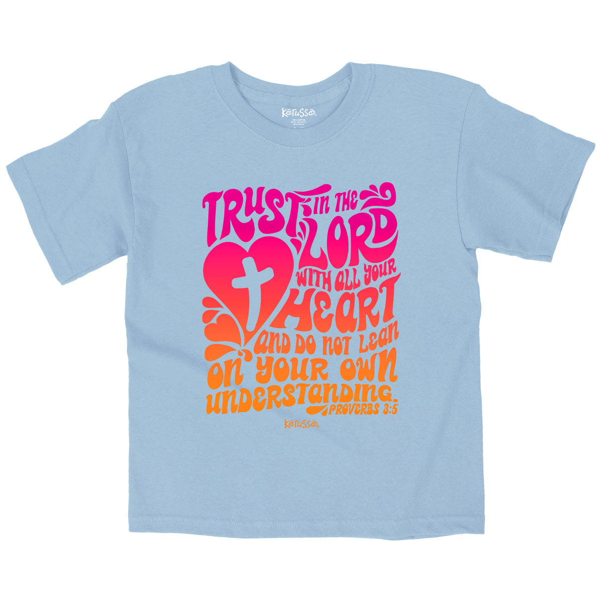 Venture Goods Kids Trust in the Lord T-Shirt – Faithful Spirit Collection