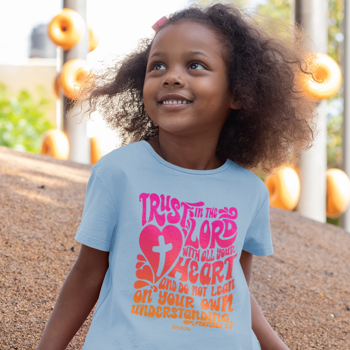 Venture Goods Kids Trust in the Lord T-Shirt – Faithful Spirit Collection - Image 3