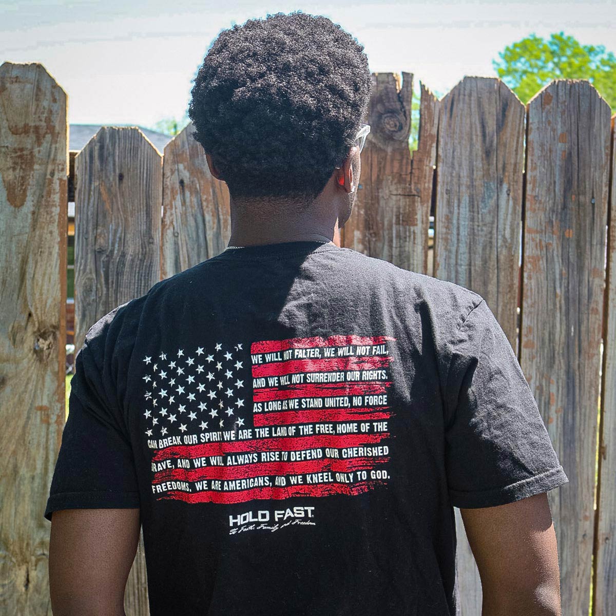 Venture Goods Men's We Will Not Falter T-Shirt – HOLD FAST Collection - Image 6