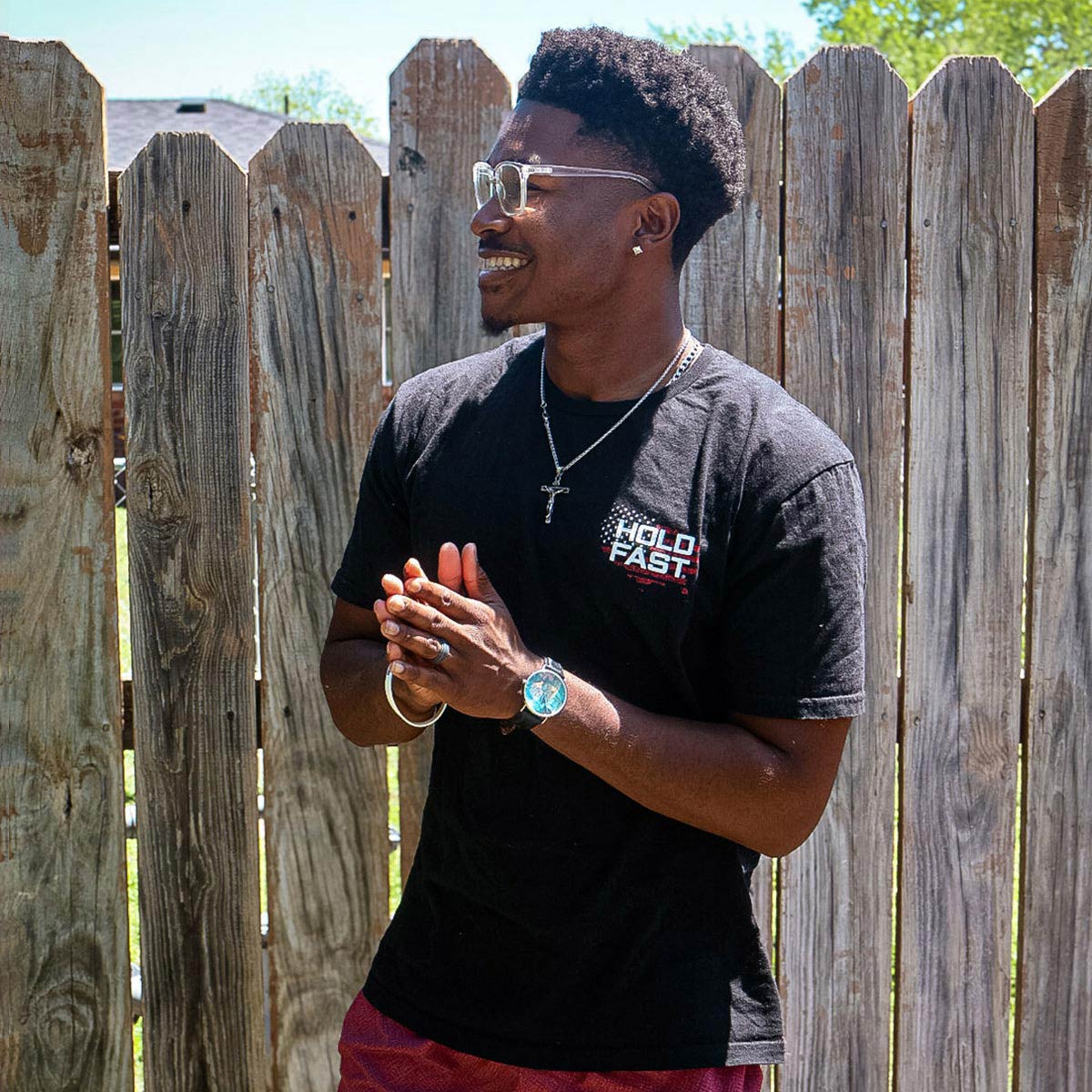 Venture Goods Men's We Will Not Falter T-Shirt – HOLD FAST Collection - Image 8