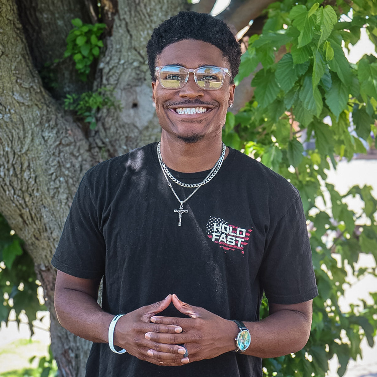 Venture Goods Men's We Will Not Falter T-Shirt – HOLD FAST Collection - Image 9