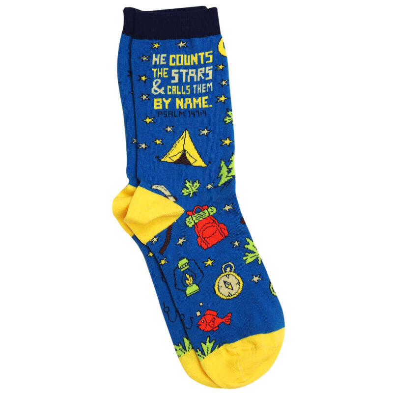 Venture Goods Camping Socks – Adventure & Faith Collection