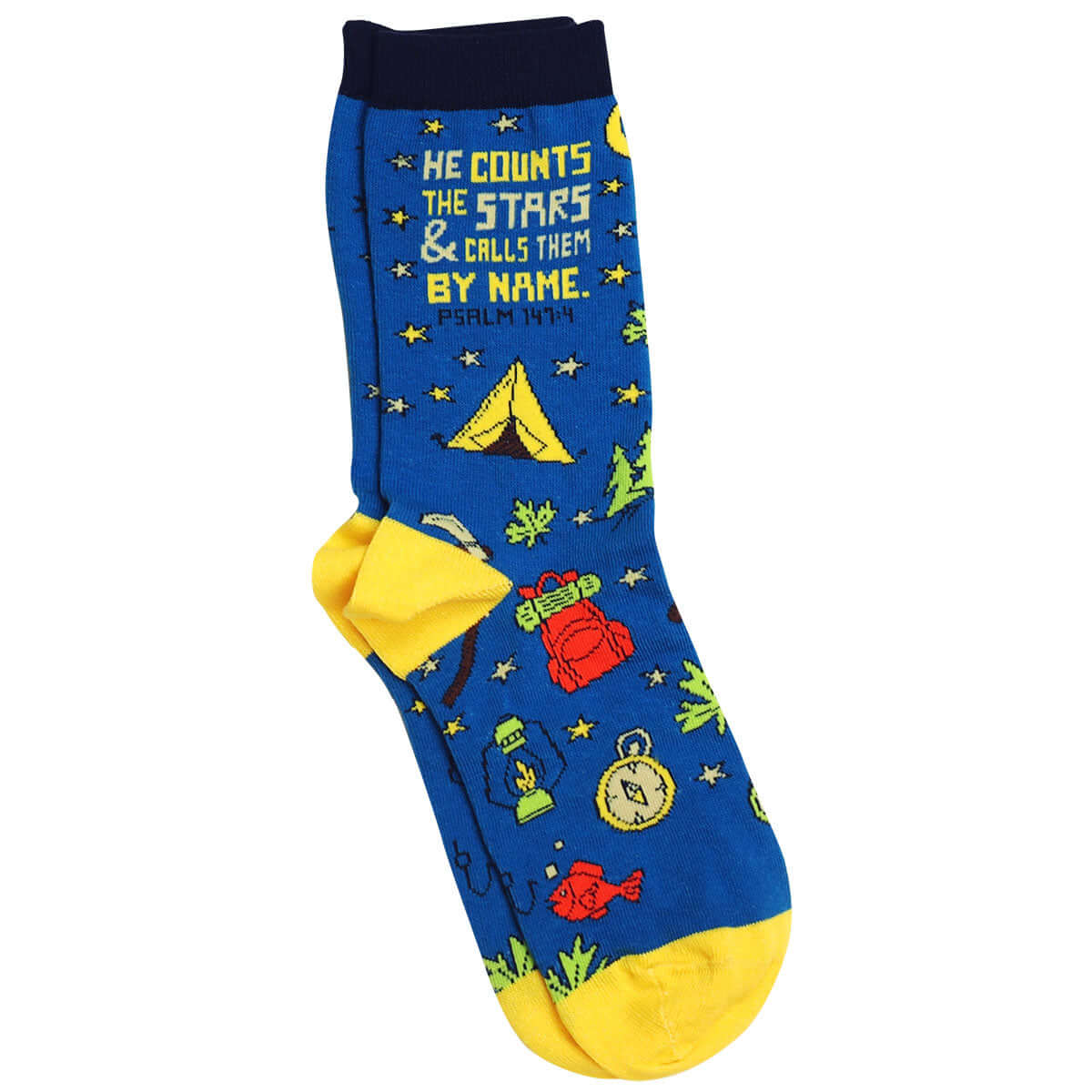Venture Goods Camping Socks – Adventure & Faith Collection